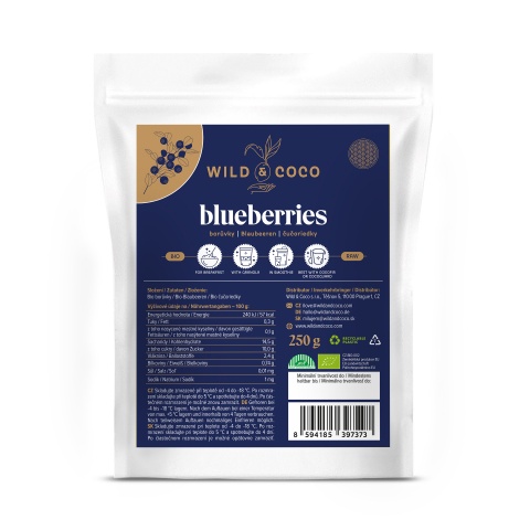 Canadian Organic Blueberries (frozen)