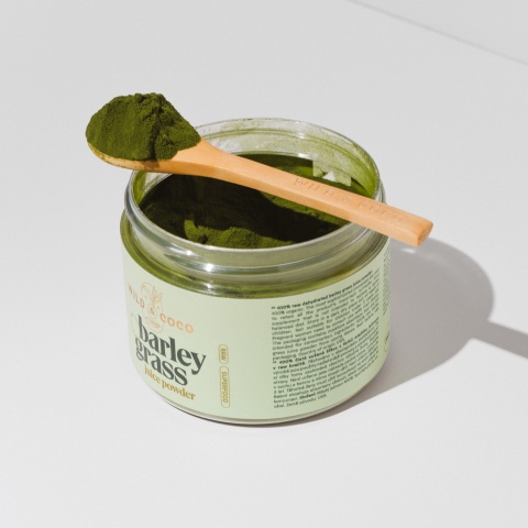 Dried juice from young barley