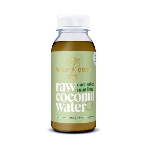 Kokosová voda Cucumber mint lime BIO