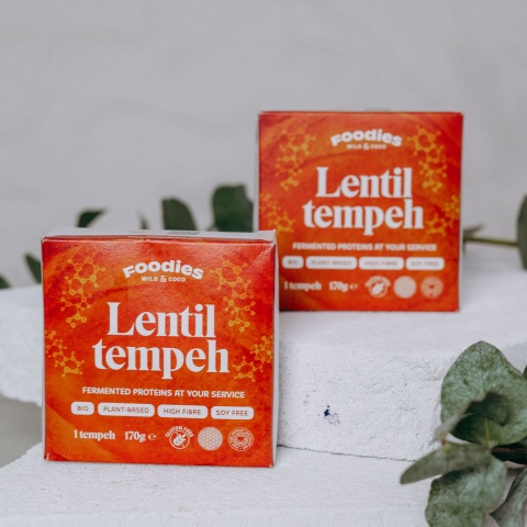 Linsen-Tempeh natur BIO 170gr