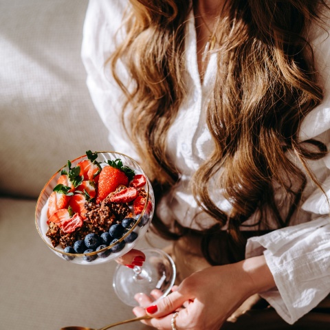 Strawberry Quinoa Coconut Granola
