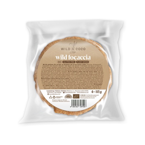 Wild Focaccia BIO 4 Stück (tiefgefroren)